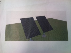 Solar Pannels used for renewable energy. Photo by Faith Gimzek