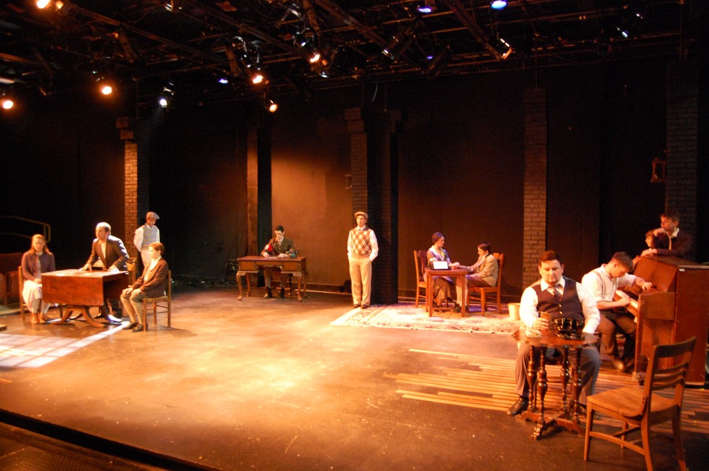 The cast of "The Dark I Know", performed at Parker Theatre in fall of 2012. Photo by Andrew Ricci.
