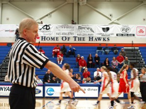 Three referees of the game also supported “Think Pink Night” by using pink whistles during the game.