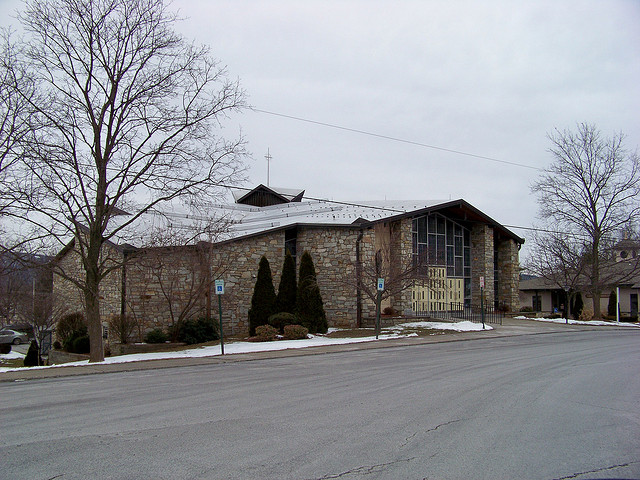 St. Joseph's Catholic Church in New Paltz. Photo courtesy of rchrdcnnnghm's flickr.