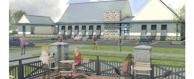 Design for Club at Park Point. Photo Courtesy of Park Point.Newpaltz.edu