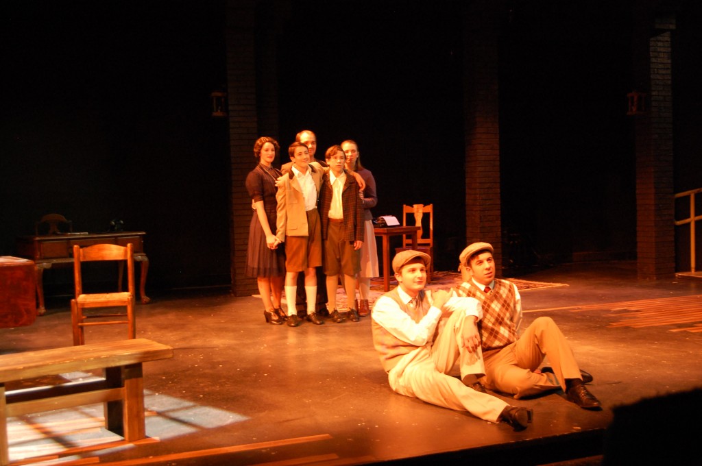 The cast of "The Dark I Know", performed at Parker Theatre in fall of 2012. Photo by Andrew Ricci.