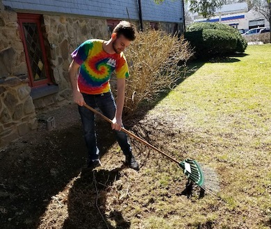 Community Service Fraternity Member Reflects on Love of Volunteering