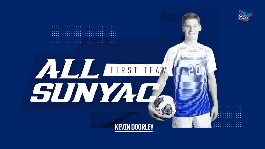 SUNY New Paltz Men’s Soccer Junior Midfielder Kevin Doorley Earns Second-Straight First-Team All-SUNYAC Nod