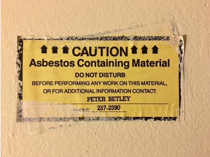 Sleeping with The Enemy: Asbestos Treatment at SUNY New Paltz