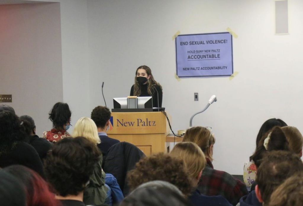Students and Faculty Speak Out Against Sexual Violence at First New Paltz Accountability Forum