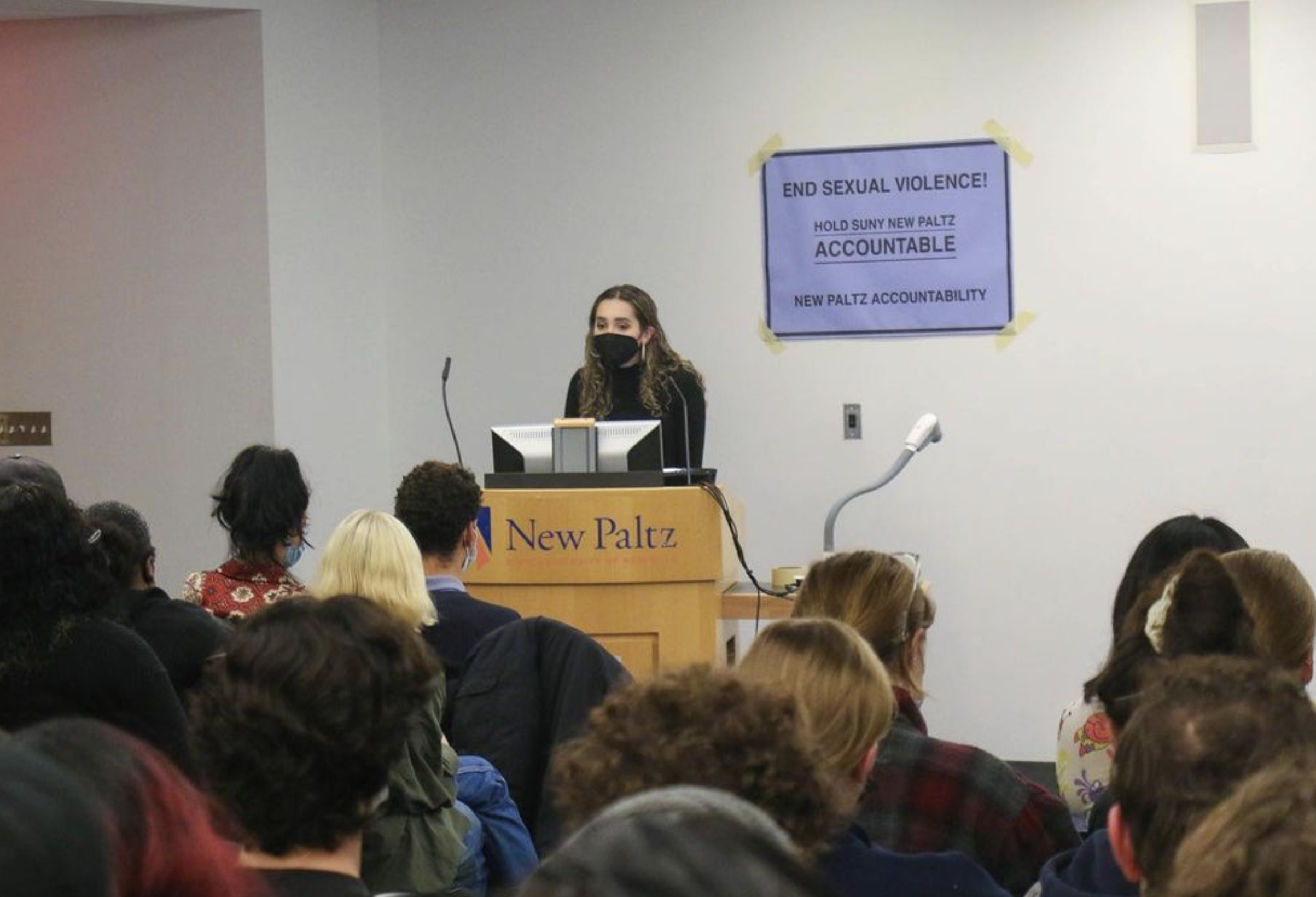 Students and Faculty Speak Out Against Sexual Violence at First New Paltz Accountability Forum