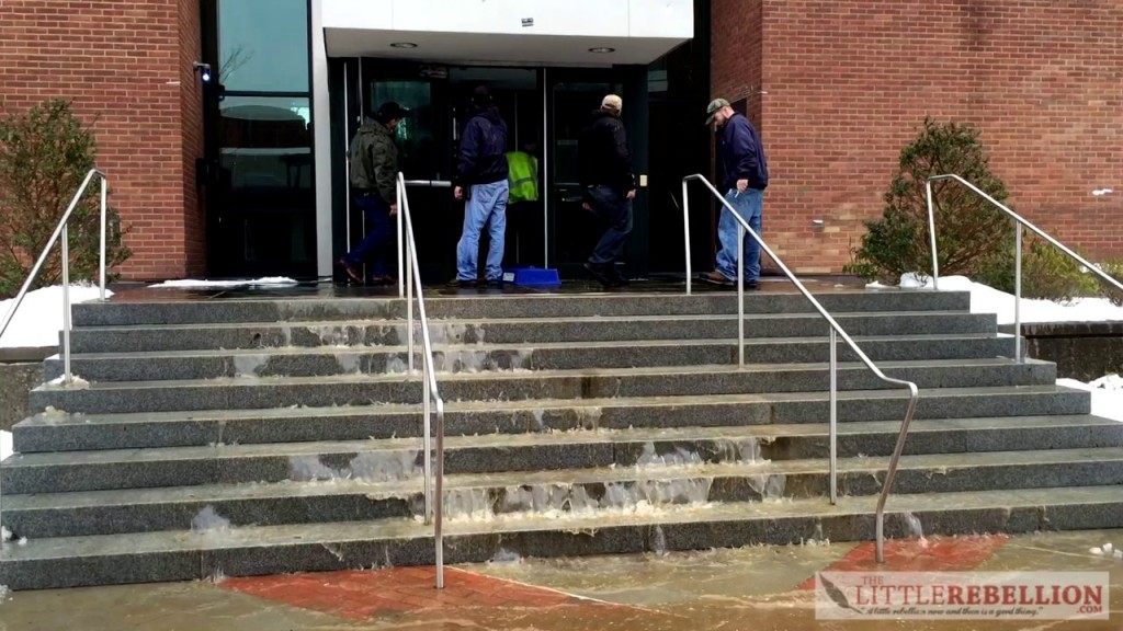 Pipe Bursts in SUNY New Paltz Science Building