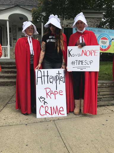 New Paltz Protesters March Against Kavanaugh